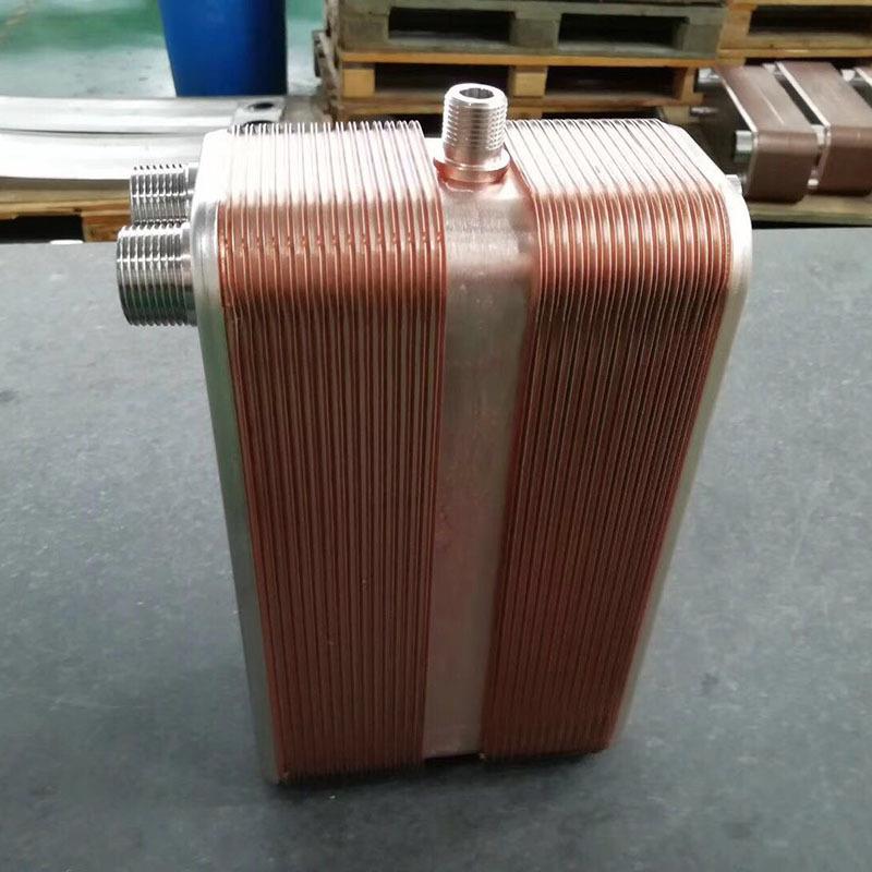 14-30三合一汽水分离蒸发器钎焊换热器
