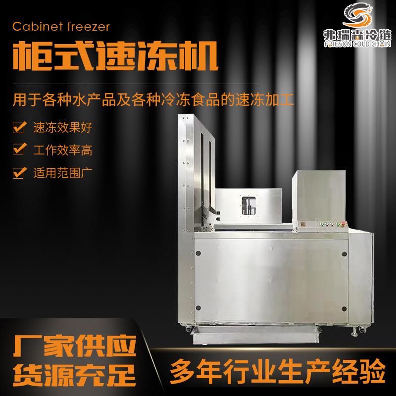 柜式速冻机虾尾海鲜包子饺子蔬菜薯条速冻冷藏机肉类速冻设备