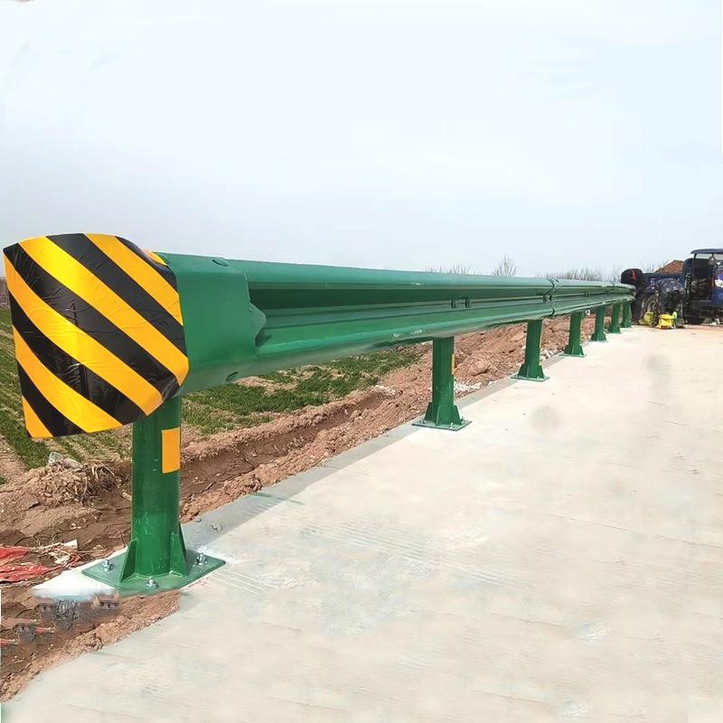 波形护栏防撞公路双波三波梁钢板防护栏热镀锌喷塑乡村道路护栏板