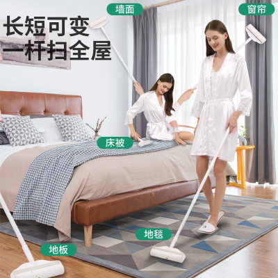 刷子长柄床上清洁神器扫床家用长毛刷除尘床刷家用扫床笤帚不弯腰