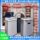 家用方形20L30L40L50L60升智能自动感应不锈钢垃圾桶厨房办公商用