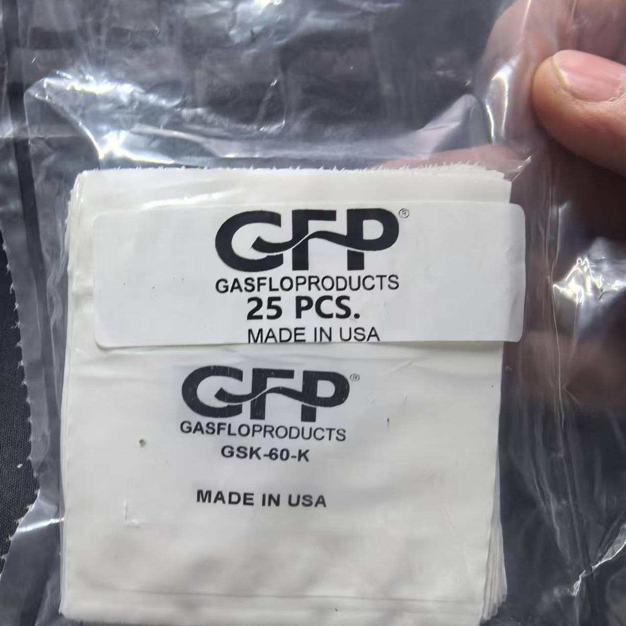 美国GFP钢瓶垫片GSK-60-K CGA660-670三氟垫片钢瓶接头垫片PCTFFE