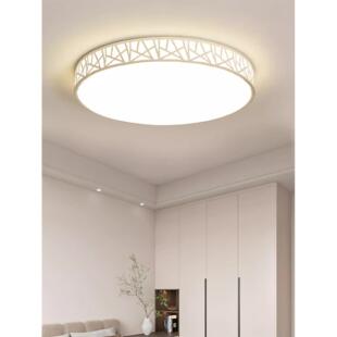 包安装LED吸顶灯全光谱护眼圆形客厅灯卧室餐厅书房阳台灯具灯饰