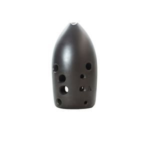 冯氏陶埙新品10孔十孔双腔黑陶笔筒埙珍品专业演奏级民族乐器