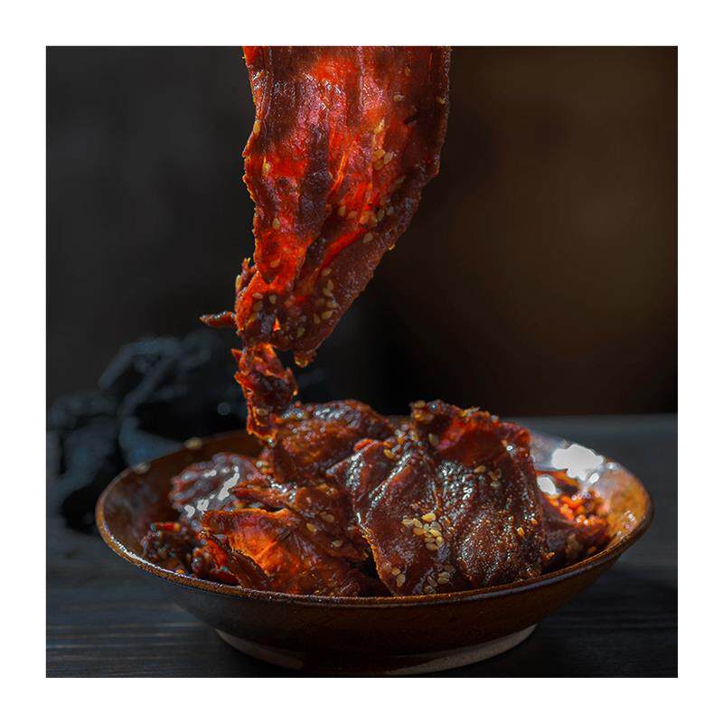 正宗火边子牛肉118g*2袋四川特产美食休闲零食肉干牛肉脯独立
