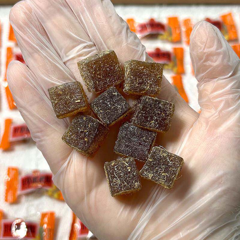 甘草枇杷糕软糖枇杷软糕软糯酸甜清凉可口 甘草枇杷软糖独立包装