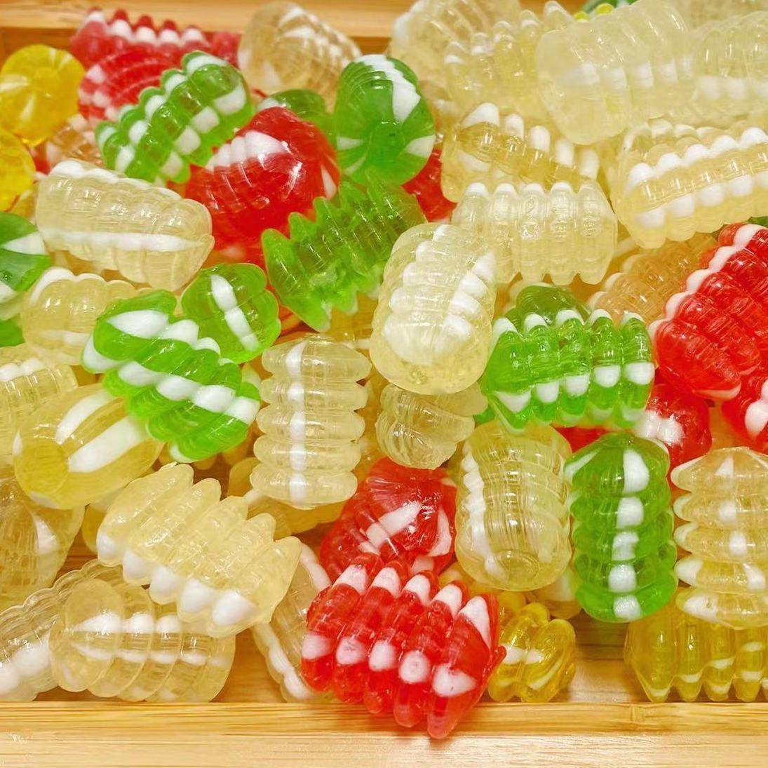 多味干 干果铺子老式80后螺丝糖小时候回忆糖糖球怀旧定轱辘糖