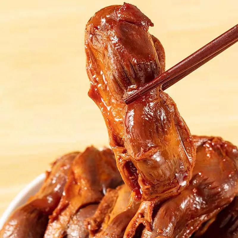 牛海哥鸭胗鸭肫香辣五香即食鸭肉零食小吃独立小包装休闲 食品