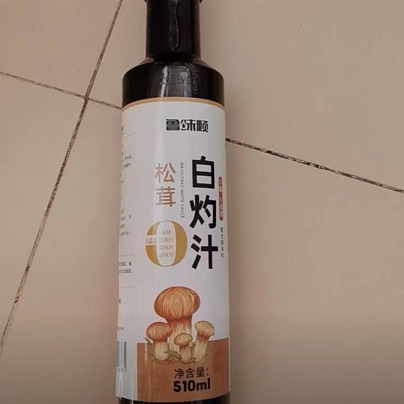 鲁味顺松茸白灼汁提鲜白灼西蓝花秋葵金针菇调味0添加凉拌白灼汁