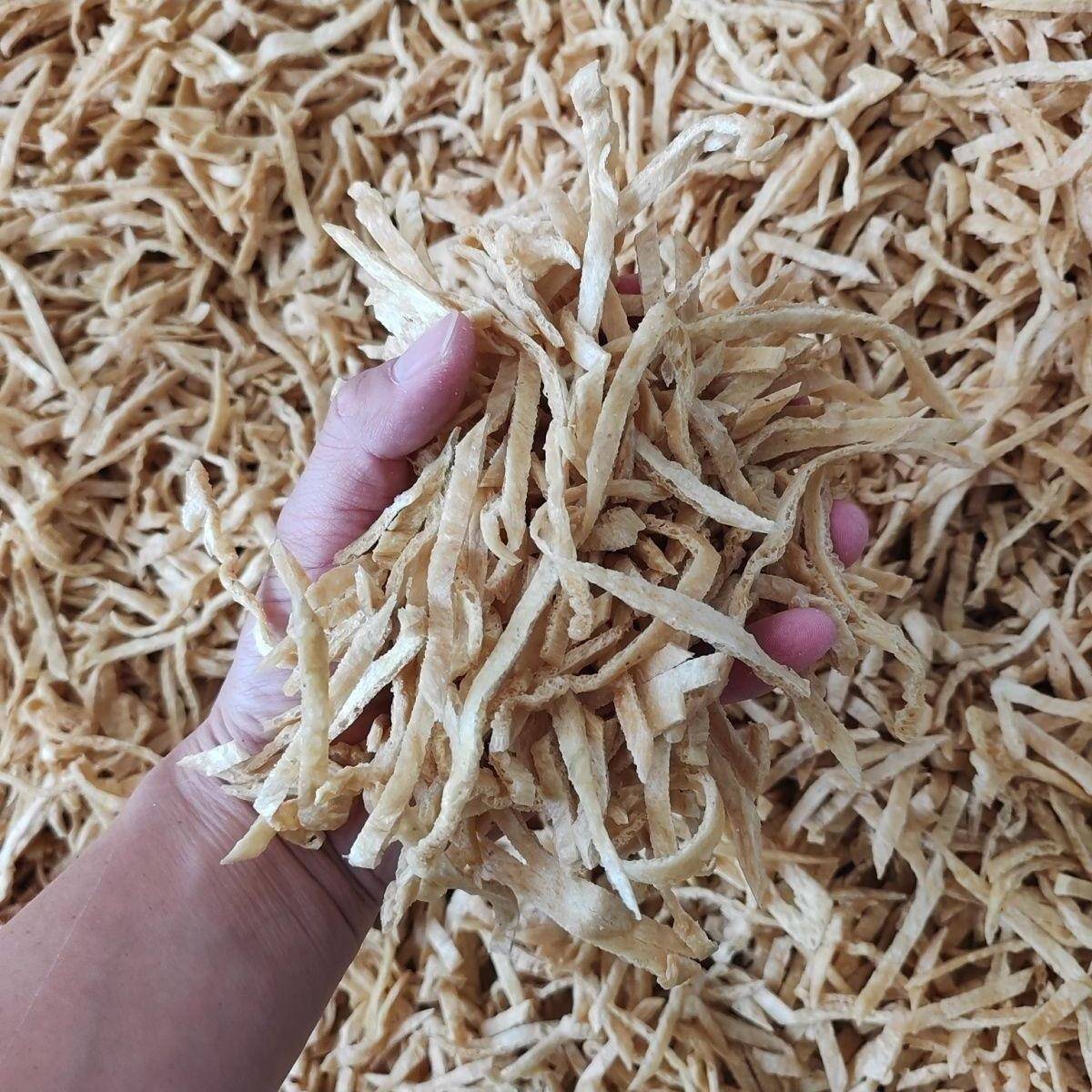 荷叶饼月亮馍专用素鸡丝人造肉蛋白粉蒸肉凉拌商用散装干货豆制品