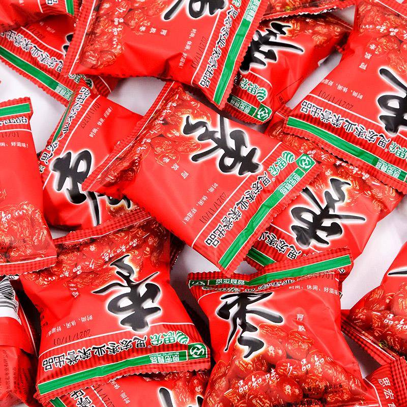 思宏香酥脆枣无核嘎嘣脆小包装灰枣干解馋网红爆款办公室休闲零食