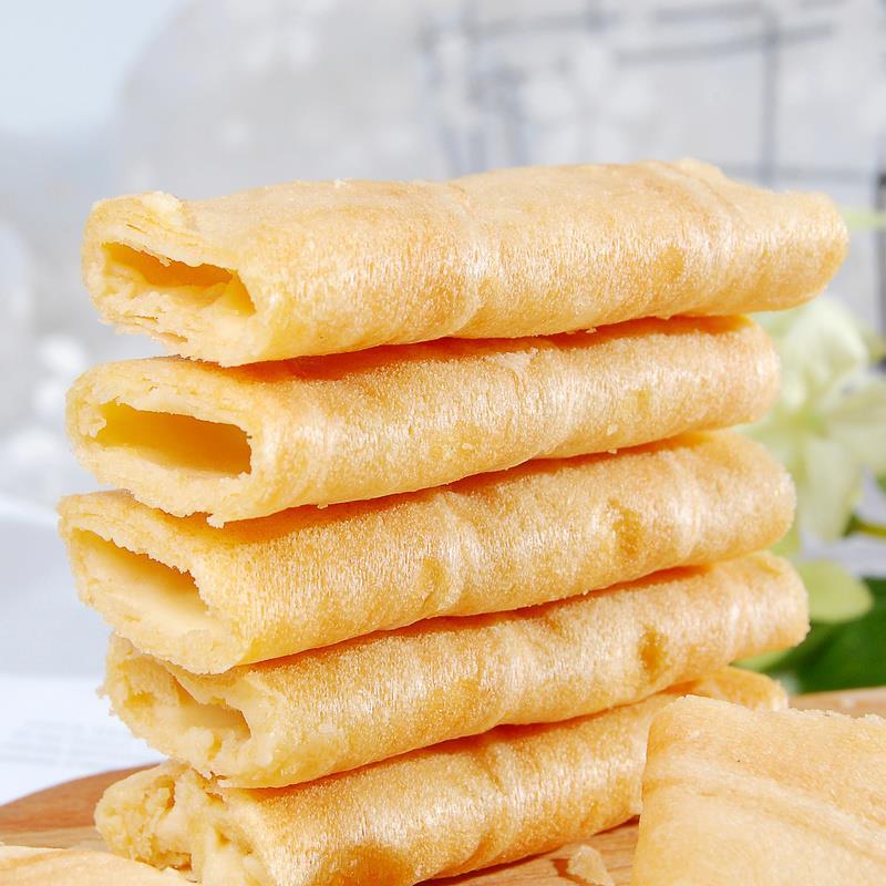 Yeton椰浆脆皮卷90克蛋卷酥芒果凤梨豆奶榴莲酥零食网红食品