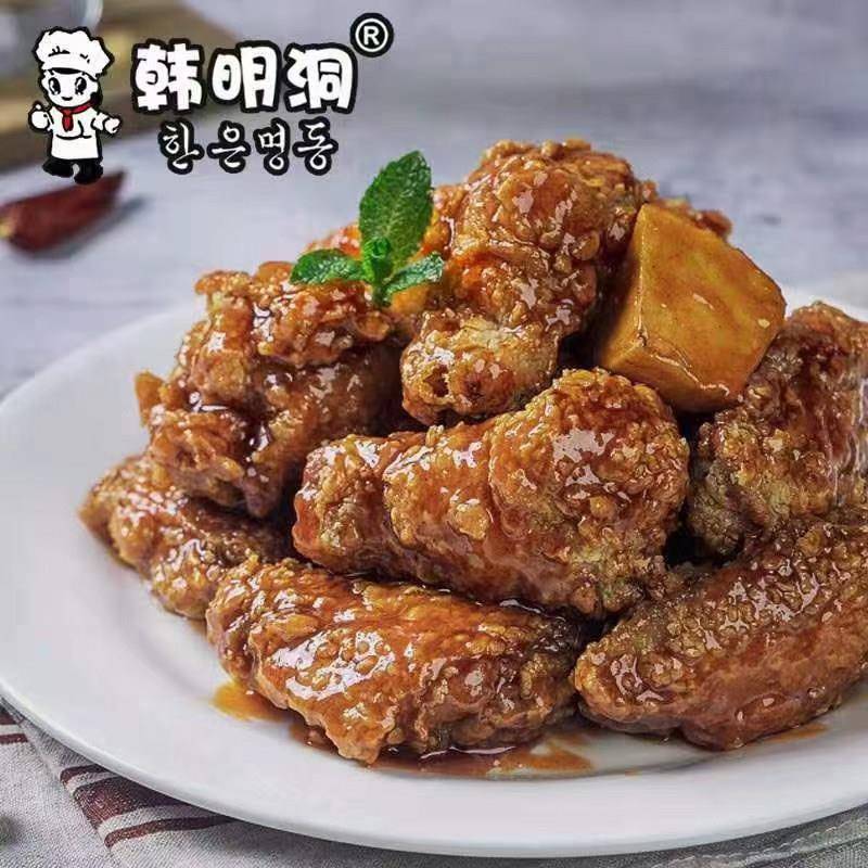 炸鸡甜辣酱韩明洞韩式炸鸡酱甜辣炸鸡酱柠檬蛋黄蘸酱炸鸡酱料多口