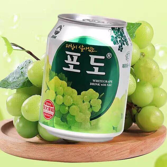 正宗韩国风味葡萄果汁果肉