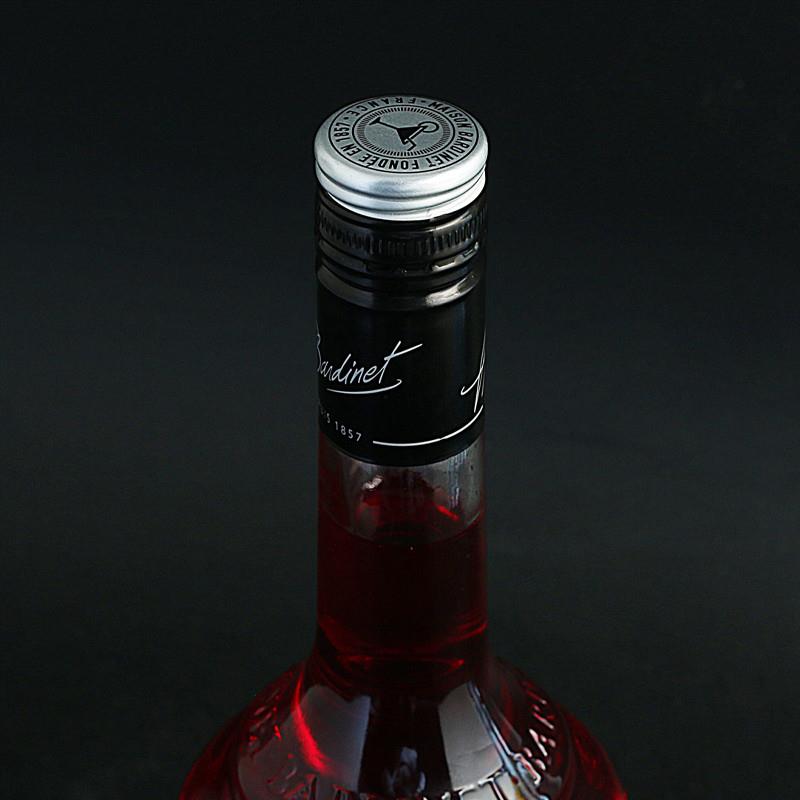 正宗红石榴味 糖浆 Bardinet 鸡尾酒调酒辅料法国原瓶进口