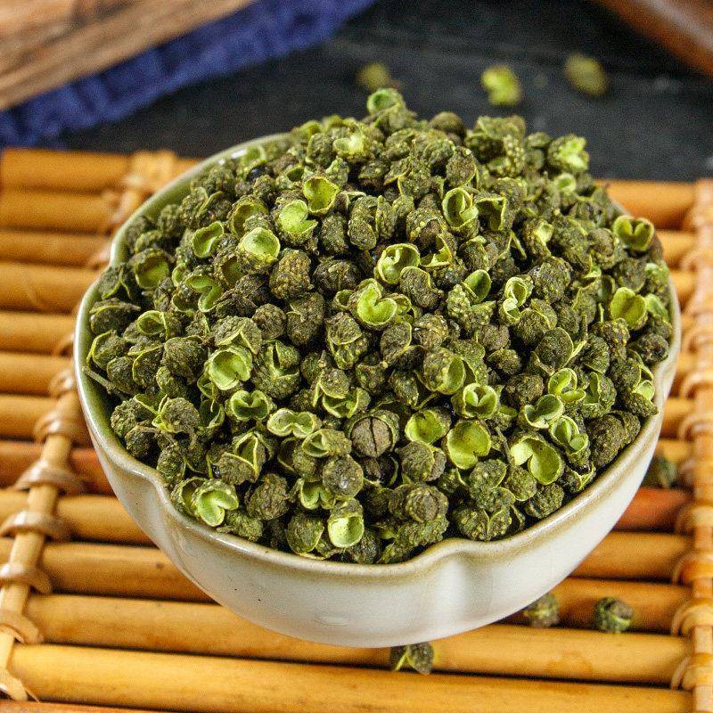 青麻椒特麻500g藤椒四川散装汉源麻椒绿麻椒干青花椒粉香料调料