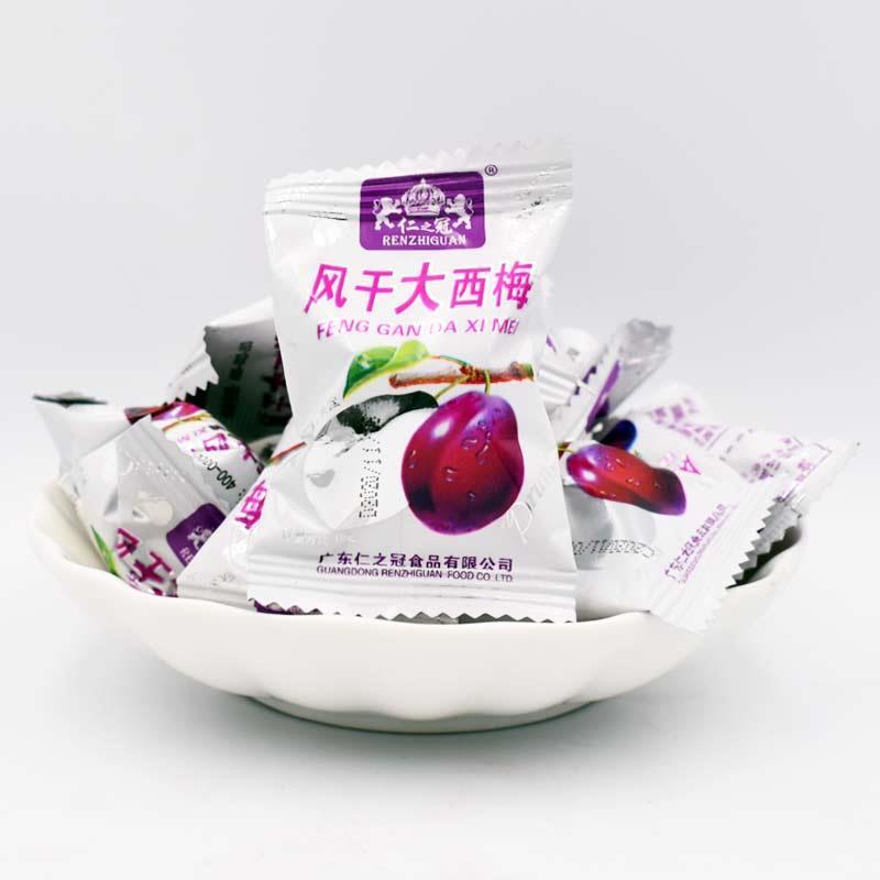 仁之冠风干大西梅精品酸甜梅子果脯孕妇休闲食品喜糖蜜饯零食小吃