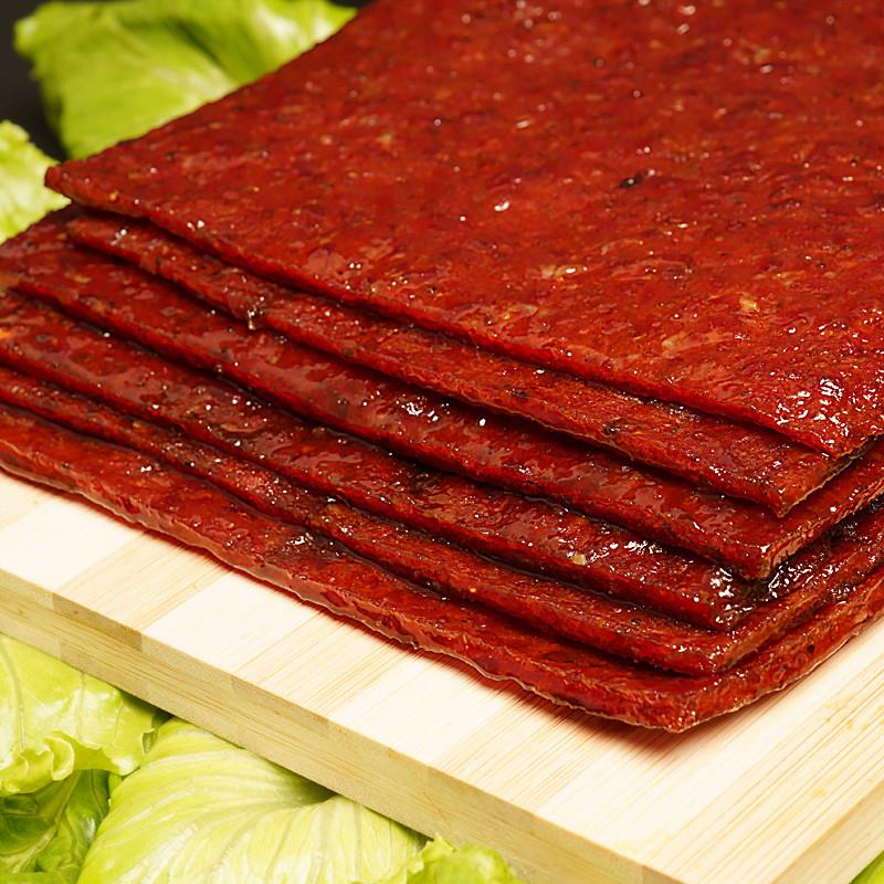 正宗澳门特产手信正宗牛肉脯风干手撕小吃肉类零食大片装1000g