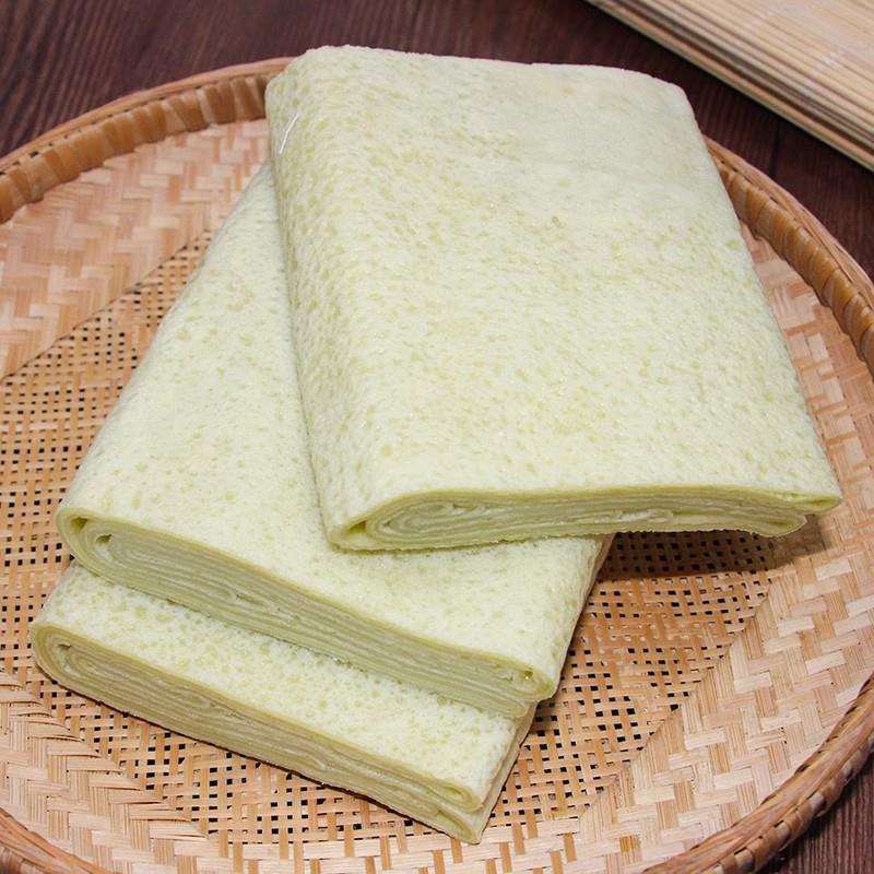 贵州绿豆粉铜仁特产绿豆粉手工绿豆锅巴粉盘子粉米皮面粉送辣椒