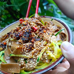 正宗河南特产红薯面条杂挂面条农家手工挂面250克/袋汝州