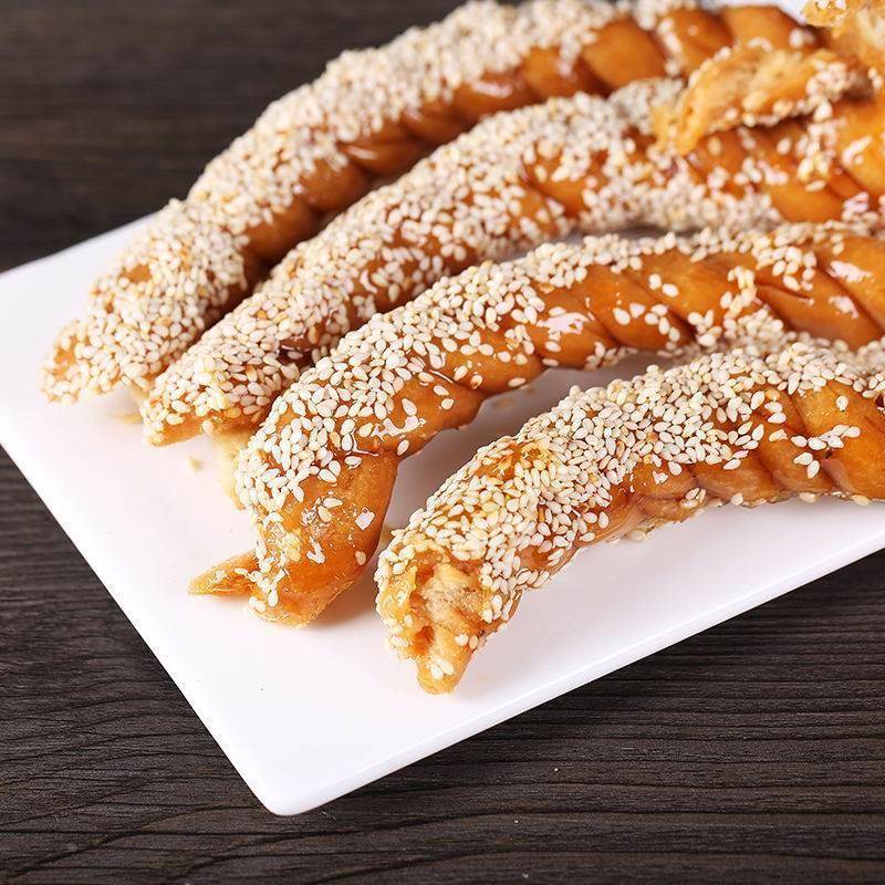 天津十八街麻花老式传统风味酥脆大正宗手工现做特产网红糕旗舰店