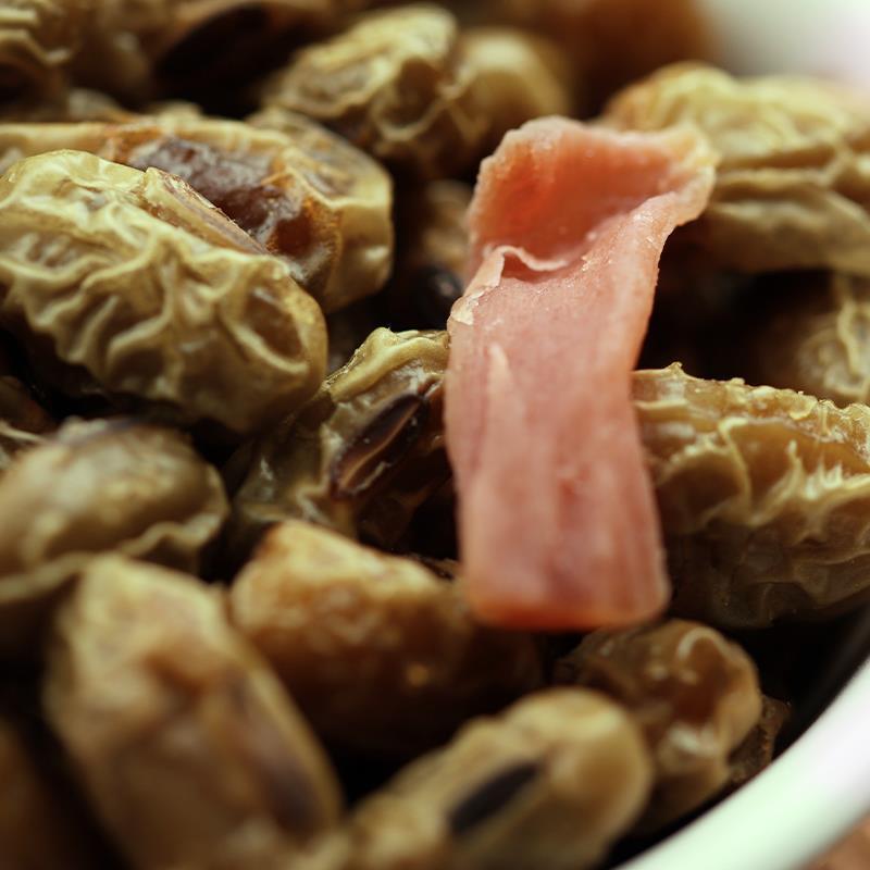 登科笋丝青豆500g杭州临安特产笋丝笋干青豆小包装休闲小吃零食品