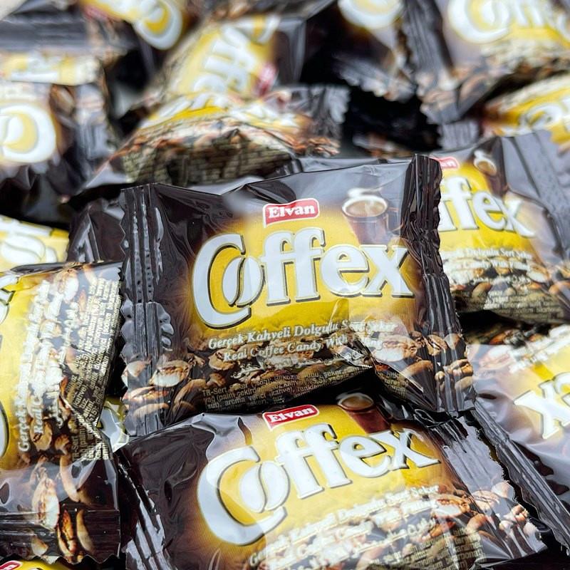 正宗土耳其进口夹心黑咖啡味糖果硬糖coffex香浓太妃糖喜糖