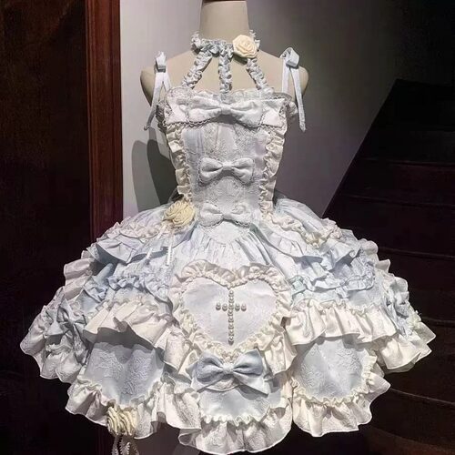芙蝶之心洛丽塔芙蝶结JSK公主裙