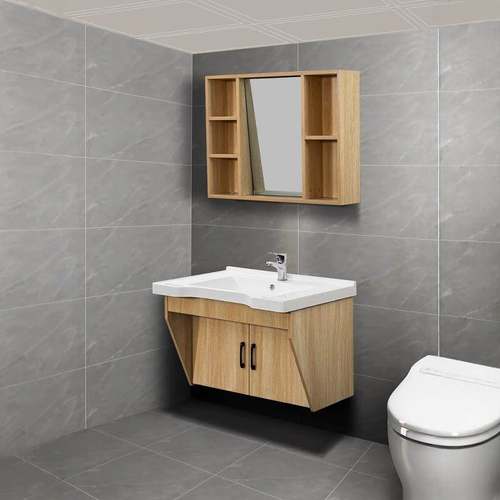 制养老院适老化洗脸盆敬老院卫生间洗手台盆护理院卫浴室镜柜子