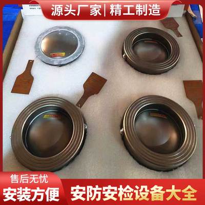 拱形泄爆片装置粉尘泄压防爆片平板圆形不锈钢安全阀爆破片夹持器