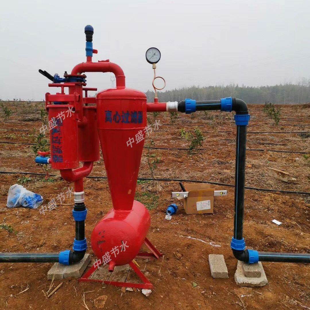 农业灌溉离心双网过滤器水肥一体机施肥罐农用施肥神器细沙分离器