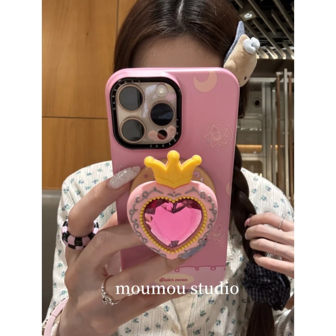 可爱ins卡通美少女皇冠手机壳