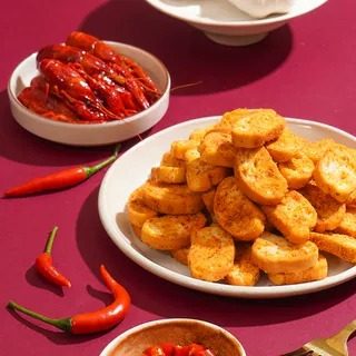 小龙虾味面包干法棍切片早餐代餐零食烤面包片烤馍片非膨化非饼干