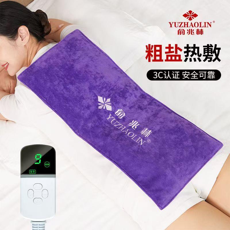 俞兆林电加热海盐热敷包腰部暖宫驱寒全身通用艾草理疗热敷袋盐包