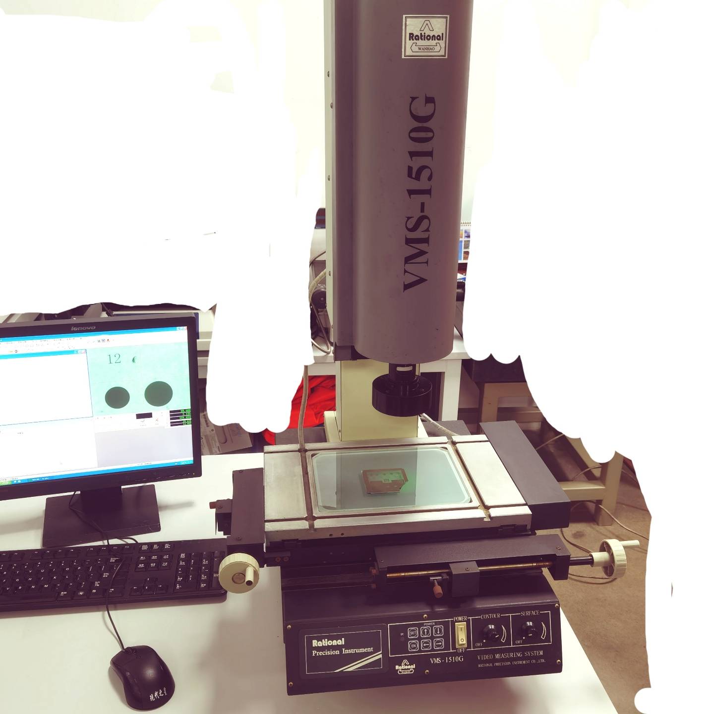 议价二次元影像测量仪，万濠1510，不可维修