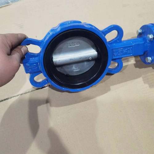 船用螺旋蝶阀中线对夹软密封蝶阀球墨铸铁厂家天津LD371X-16Q