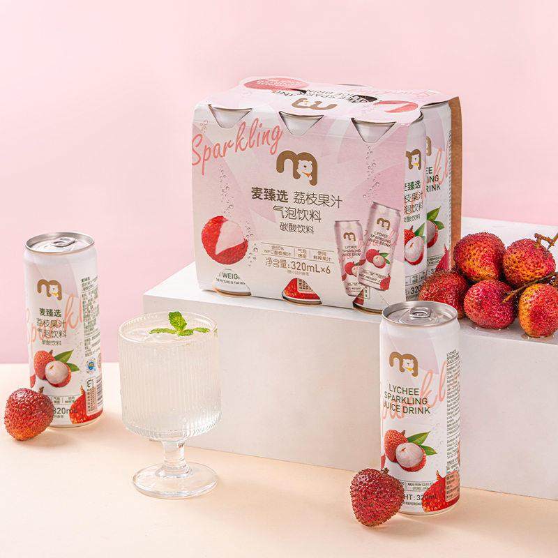 麦德龙会员超市零食代购麦臻选荔枝果汁气泡饮料越南进口鲜果压榨,咖啡/麦片/冲饮,气泡水,淘宝优惠券,粉丝福利购,淘宝优惠卷