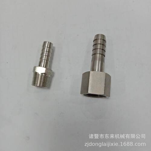 弹簧接接头304钢不锈涂管料管接头不锈钢弹簧468软弯头拉力