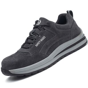 劳保鞋男四季款防砸防刺穿工作鞋钢包头轻便耐磨防臭工地安全鞋女