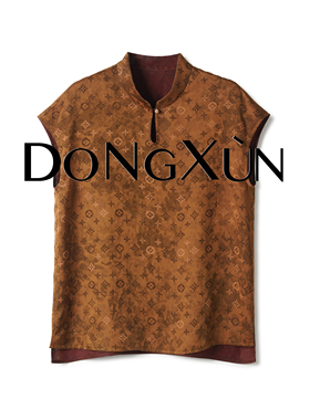 【老花】桑蚕丝香云纱满分真丝花萝新中式气质百搭上衣DX25AS118