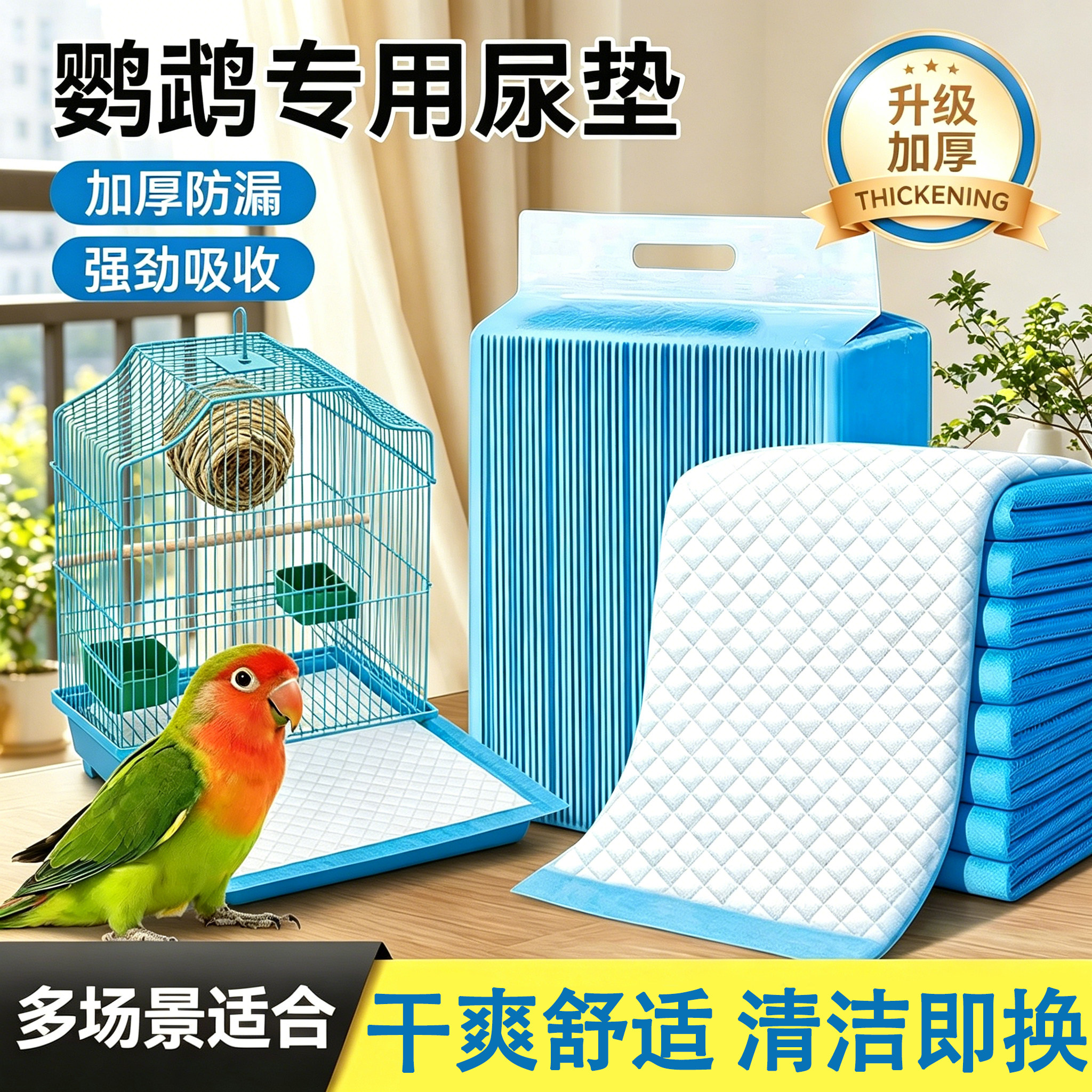 宠物尿垫加厚除臭吸水接粪便屎垫
