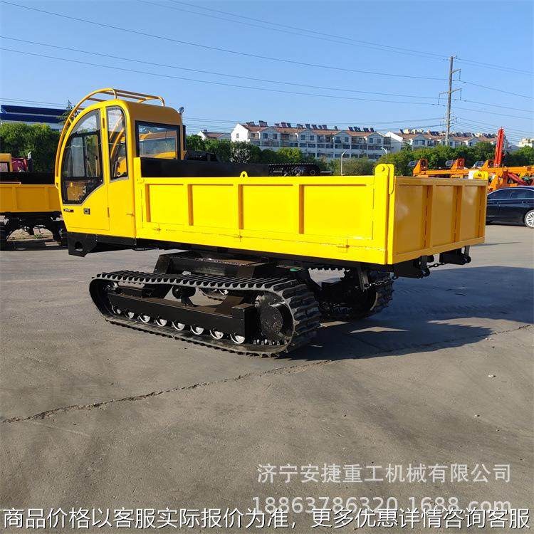 5吨农用履带式运输车 马力大爬坡强 货箱360°旋转混凝土运料车,农机/农具/农膜,农用拖拉机,淘宝优惠券,粉丝福利购,淘宝优惠卷