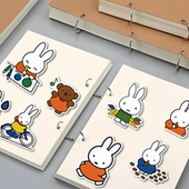 60张卡通动画米菲兔可爱个性 防水涂鸦贴纸装 饰充电宝手机电脑笔记本水杯桌面墙面遮丑衣柜翻新行李箱贴纸