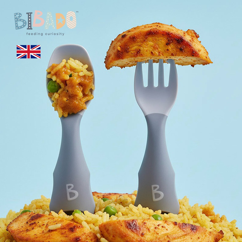bibado英国婴儿餐具勺子叉子吃饭训练自主小勺子辅食训练自主吃饭,婴童用品,儿童餐具,淘宝优惠券,粉丝福利购,淘宝优惠卷