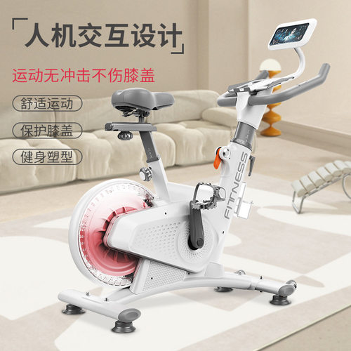厂家直供动感单车健身器材磁控静音后置轮家用商用跨境脚踏车