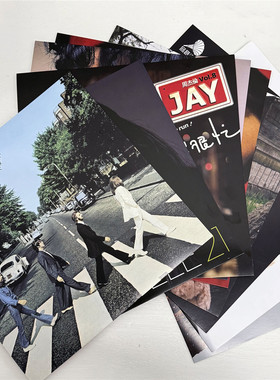 黑胶唱片封套 12寸唱片封套-无碟片 酒吧餐吧样板间装饰道具摆件