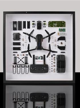 立体工艺画装饰画原创飞机裱画整机拆机装裱艺术别墅样板间饰品