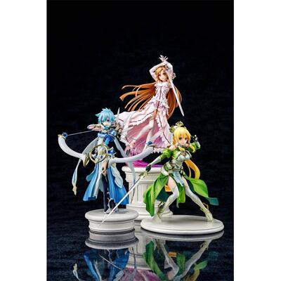 刀剑神域 创世神 亚丝娜 朝田诗乃 莉法 手办 GENCO Knead 正版