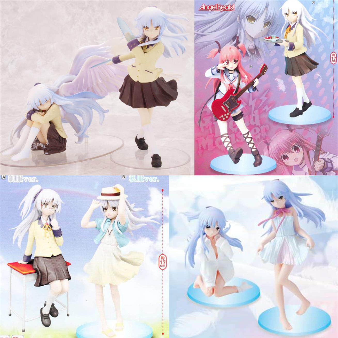 Angel Beats! 天使的心跳 制服 立华奏 由依 仲村由理 furyu 手办