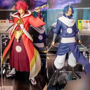 转生变成史莱姆 苍蓝隐者 苍影 绯红战士 红丸 万代 眼镜厂 手办